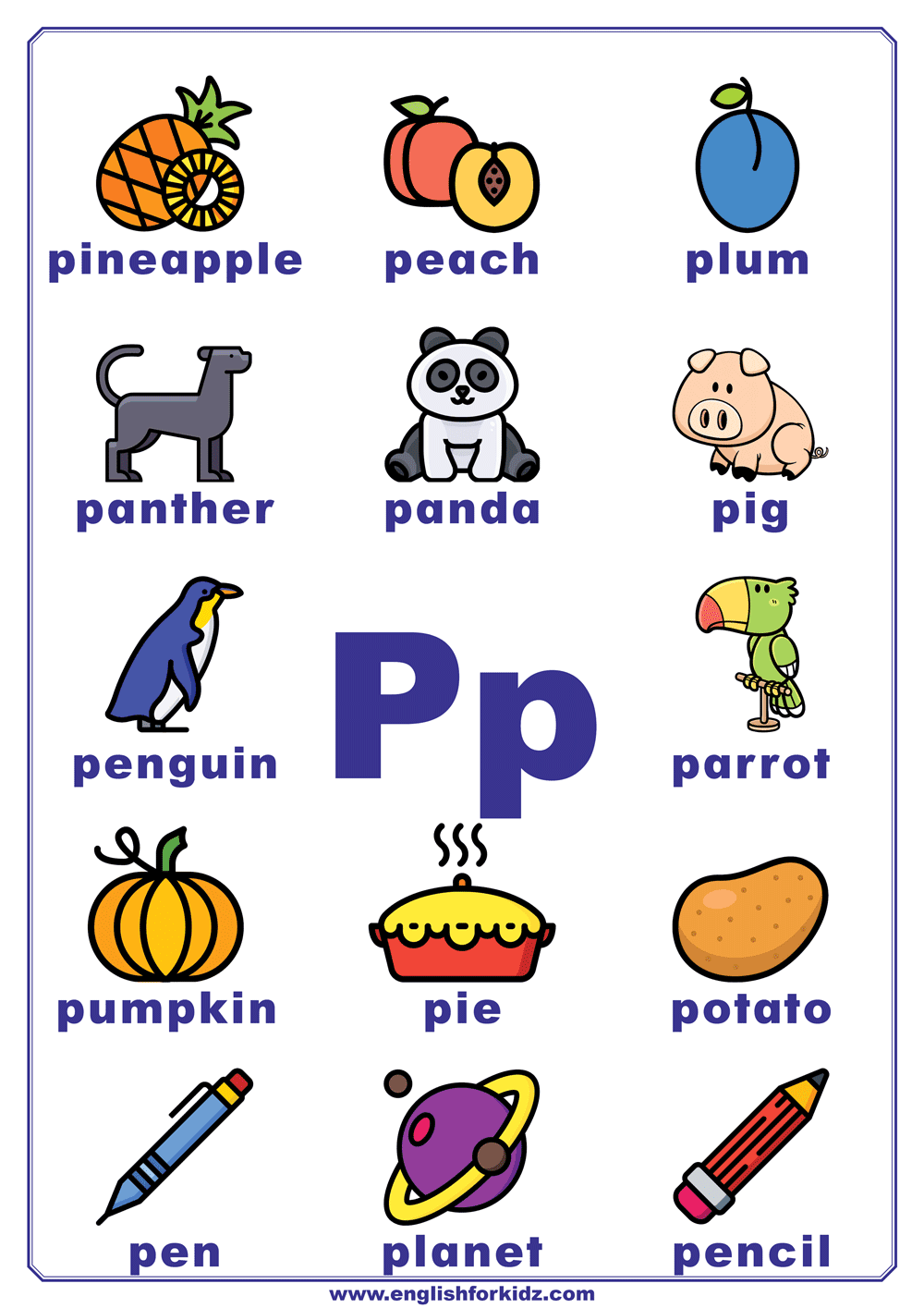 Detail Pictures Of Letter P Nomer 9