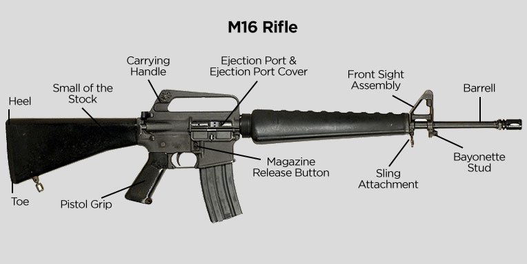 Detail Pictures Of M16 Rifles Nomer 44