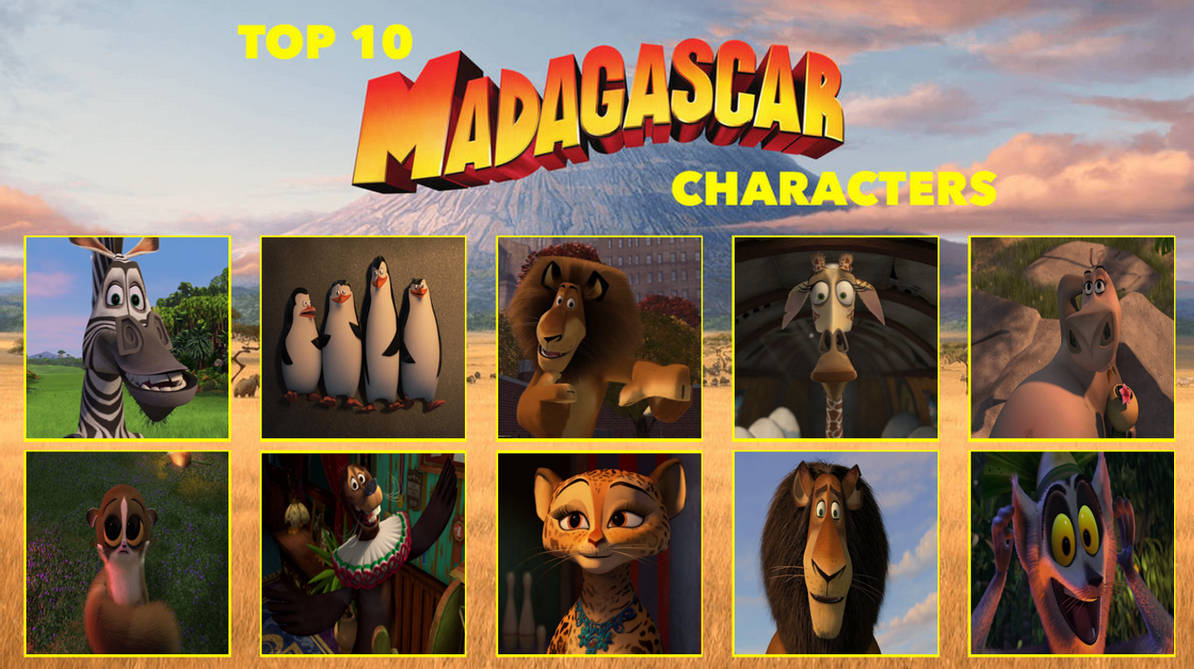 Detail Pictures Of Madagascar Characters Nomer 23
