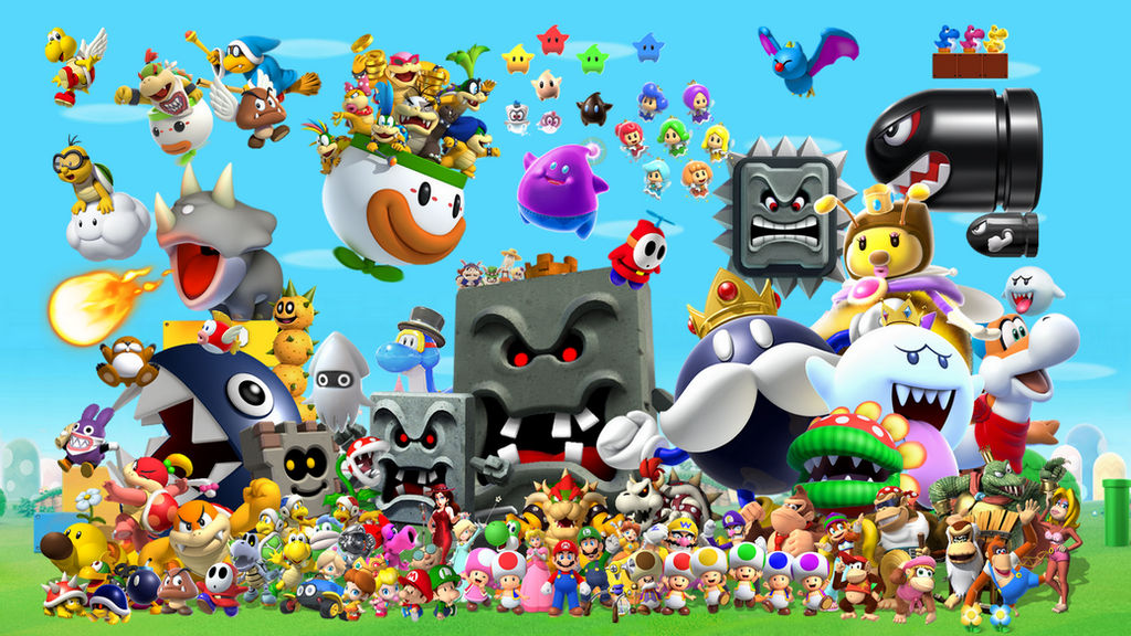 Detail Pictures Of Mario Characters Nomer 46