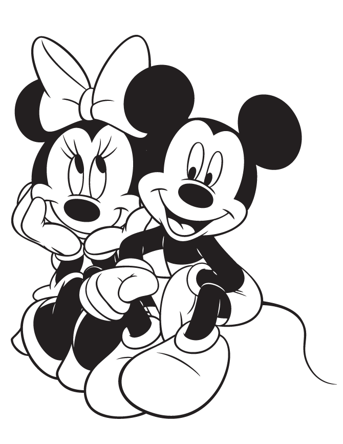 Detail Pictures Of Mickey And Minnie Nomer 47