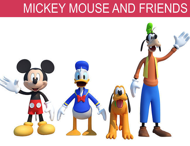 Detail Pictures Of Mickey Mouse And Friends Nomer 47