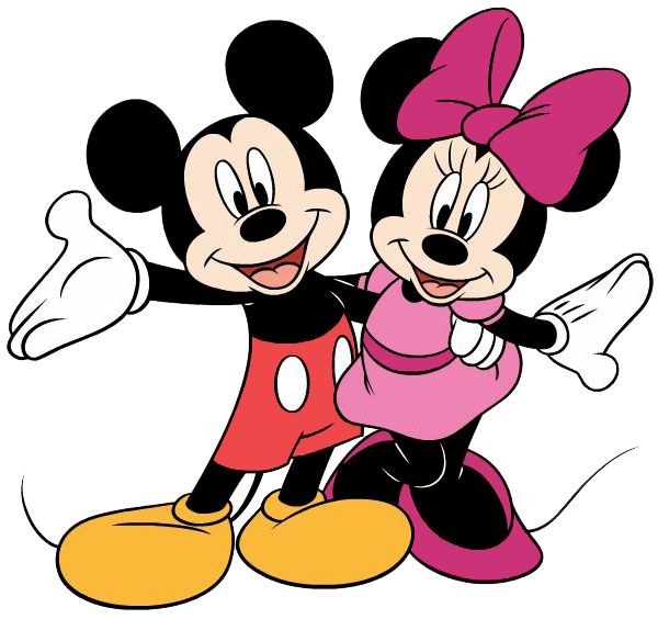Detail Pictures Of Mickey Mouse And Minnie Mouse Nomer 2