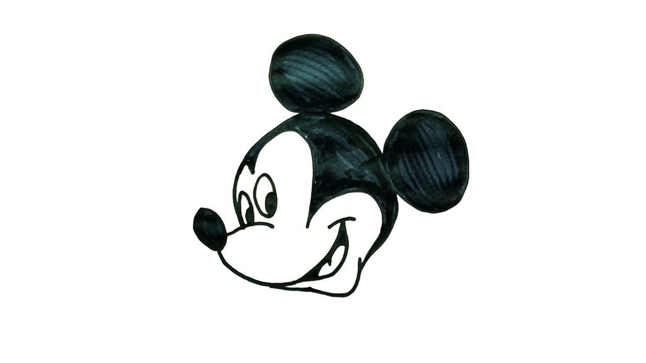 Detail Pictures Of Mickey Mouse Head Nomer 26