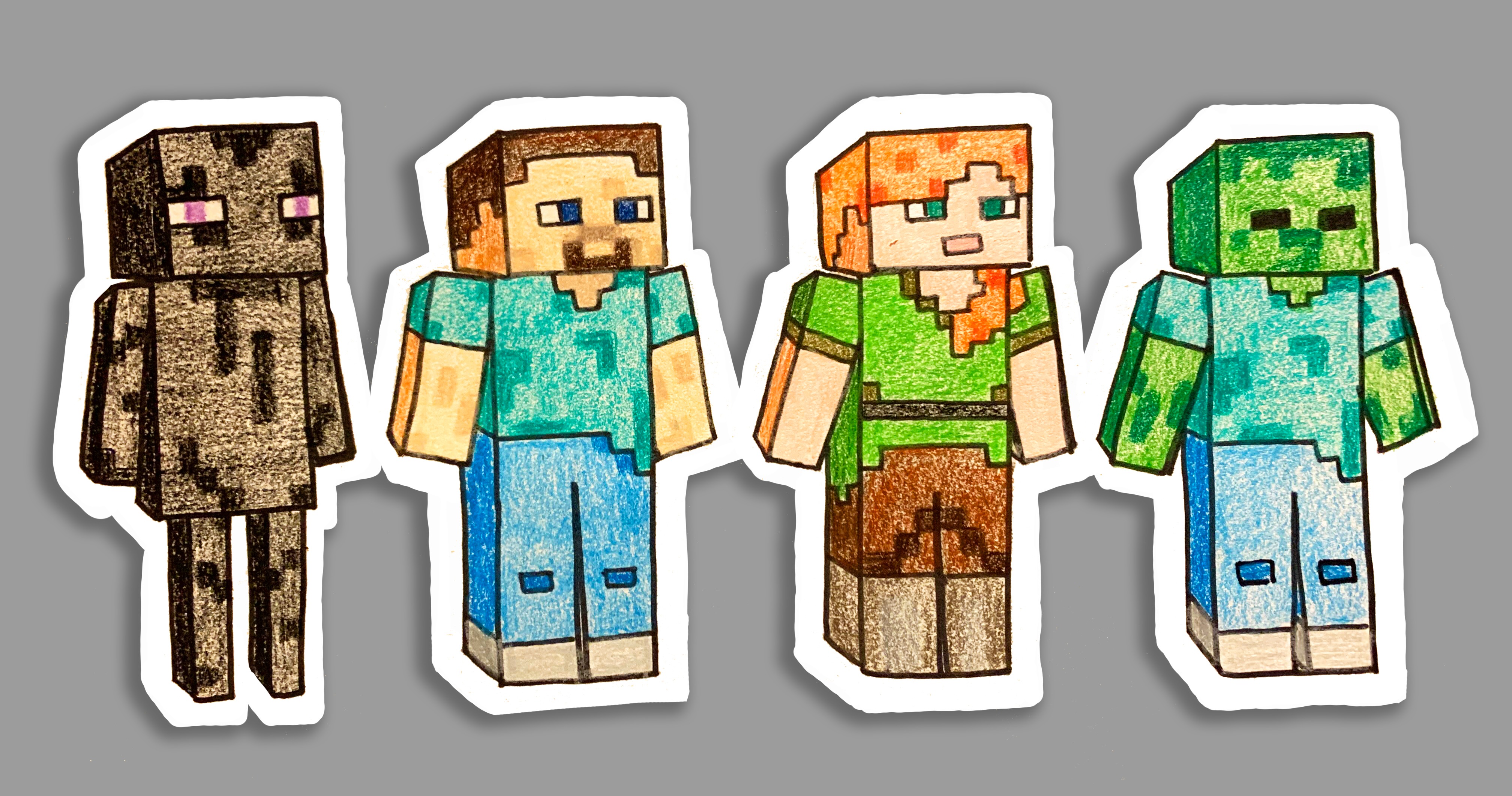 Detail Pictures Of Minecraft Characters Nomer 11