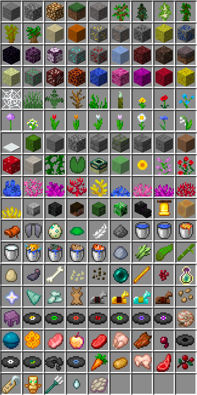 Detail Pictures Of Minecraft Items Nomer 3