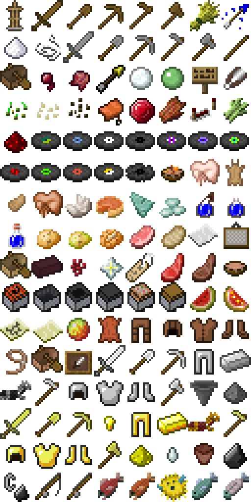 Detail Pictures Of Minecraft Items Nomer 21