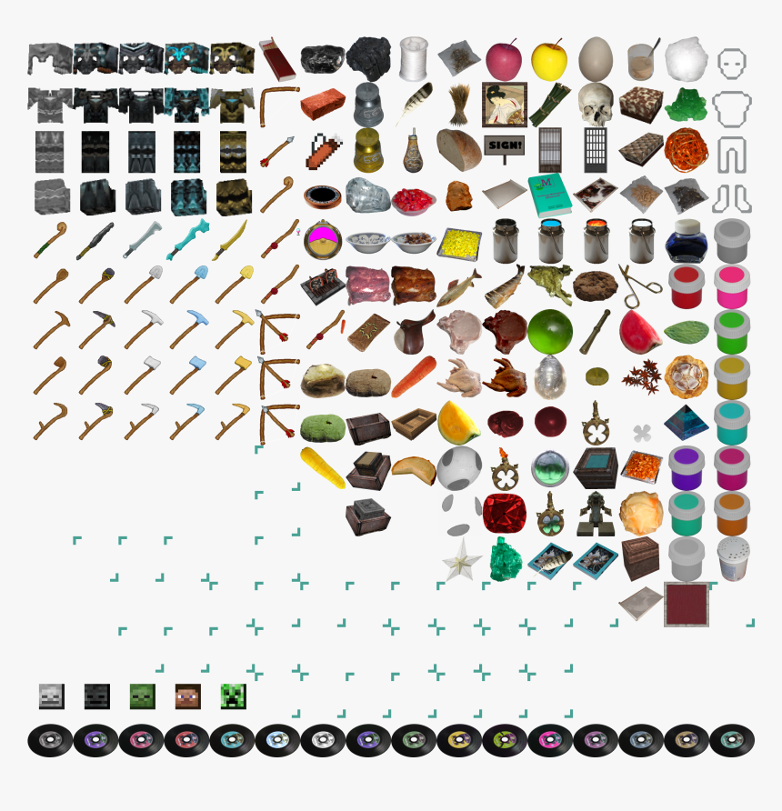 Detail Pictures Of Minecraft Items Nomer 41