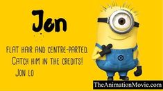 Detail Pictures Of Minions And Their Names Nomer 24