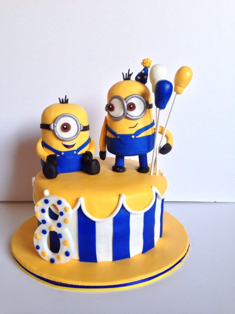 Detail Pictures Of Minions Birthday Cakes Nomer 10