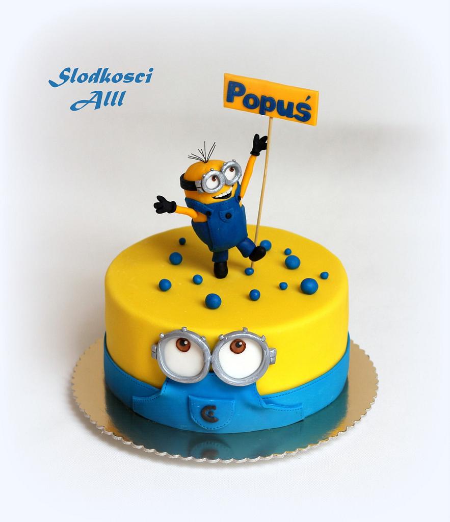 Detail Pictures Of Minions Birthday Cakes Nomer 20