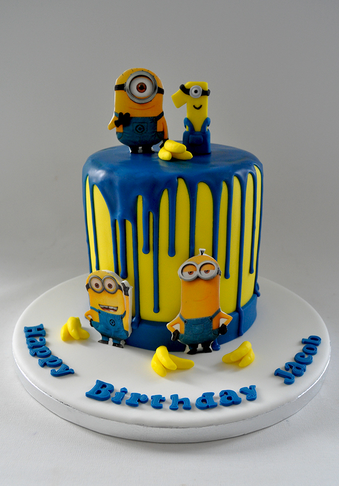 Detail Pictures Of Minions Birthday Cakes Nomer 25
