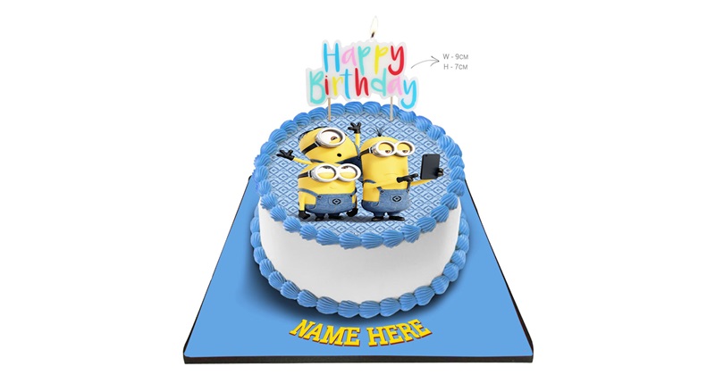 Detail Pictures Of Minions Birthday Cakes Nomer 33