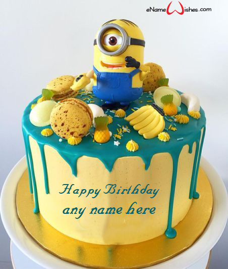 Detail Pictures Of Minions Birthday Cakes Nomer 5