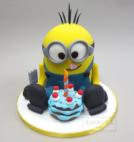 Detail Pictures Of Minions Birthday Cakes Nomer 42