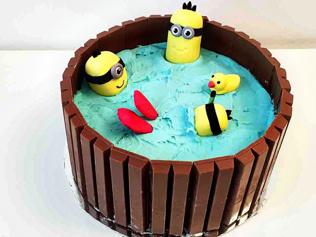 Detail Pictures Of Minions Birthday Cakes Nomer 52