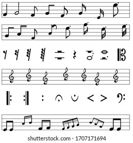 Detail Pictures Of Music Notes And Symbols Nomer 45
