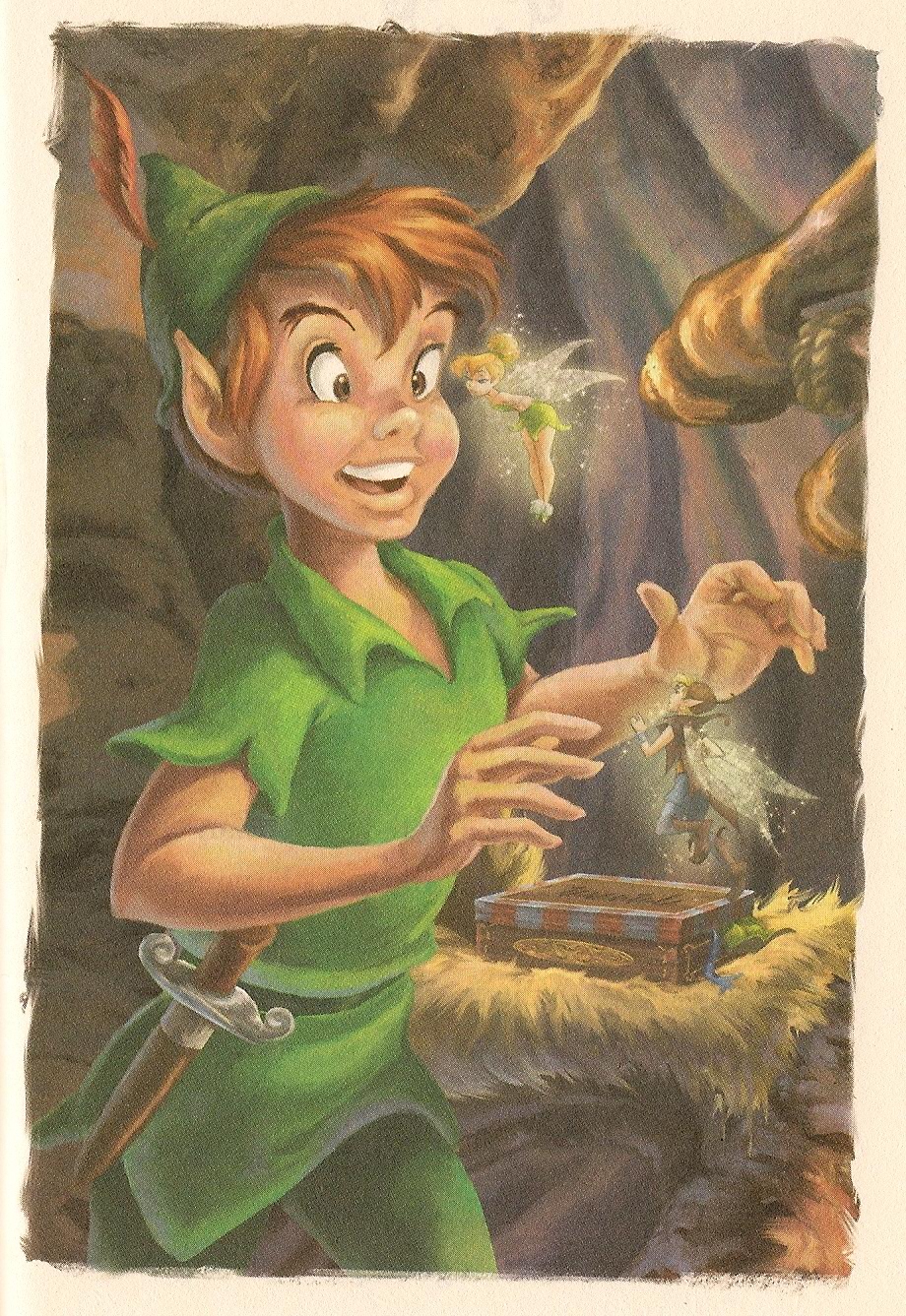 Detail Pictures Of Peter Pan And Tinkerbell Nomer 5