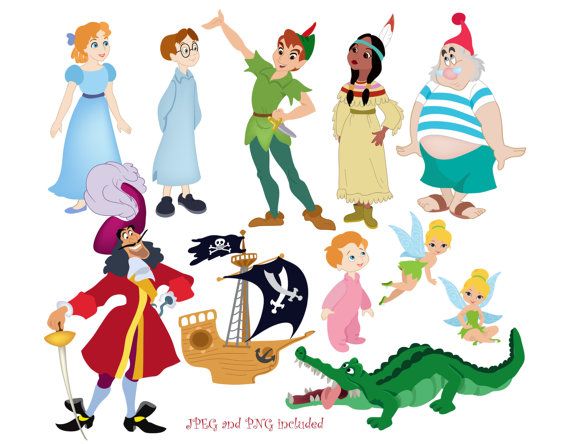 Detail Pictures Of Peter Pan Characters Nomer 20