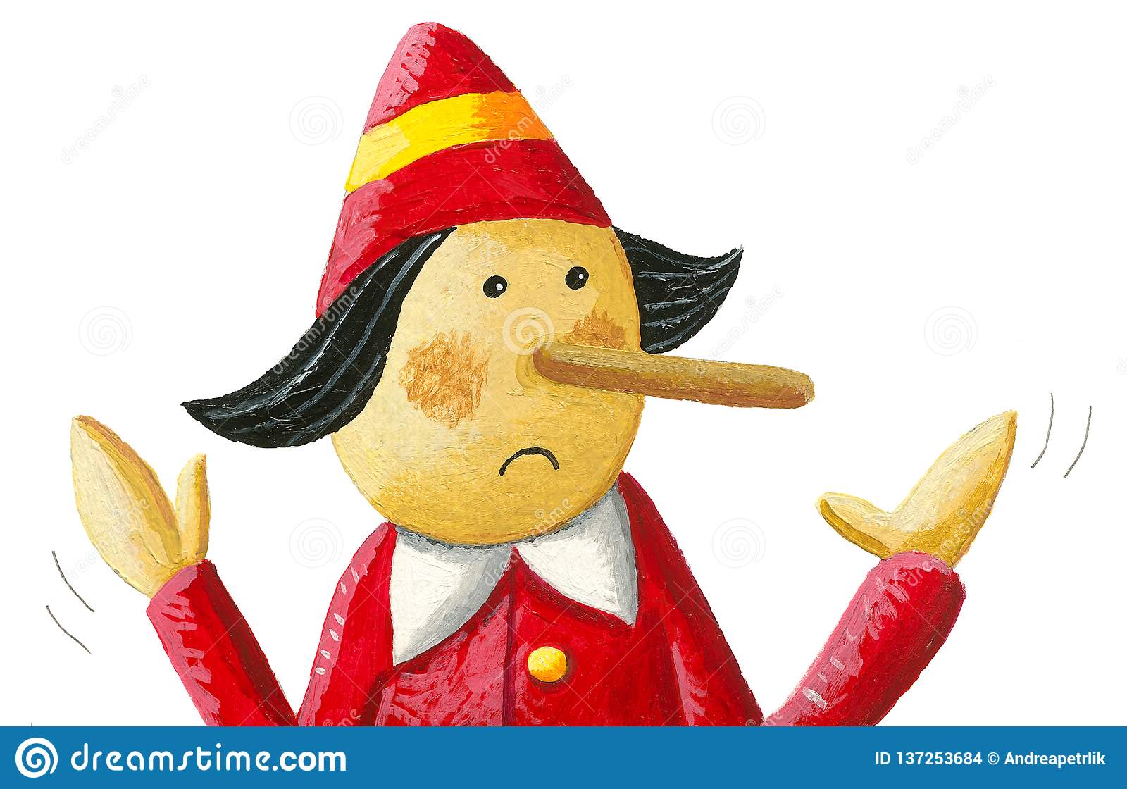 Detail Pictures Of Pinocchio Lying Nomer 32