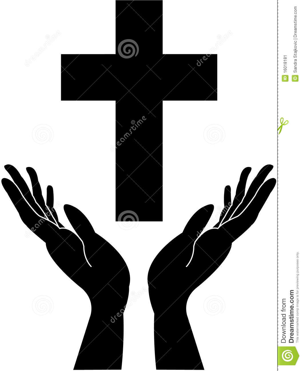 Detail Pictures Of Praying Hands With Cross Nomer 13