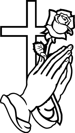 Detail Pictures Of Praying Hands With Cross Nomer 21