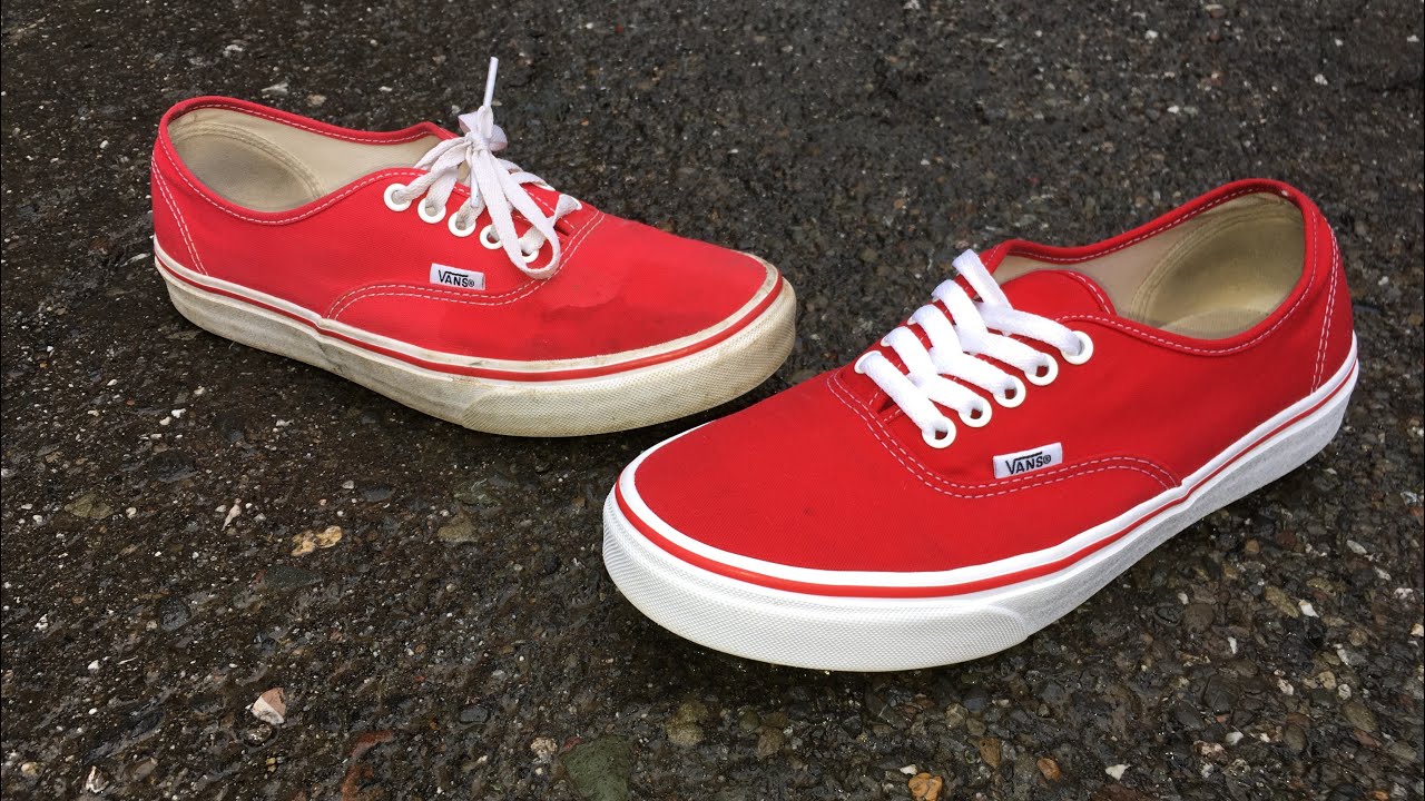 Detail Pictures Of Red Vans Nomer 36