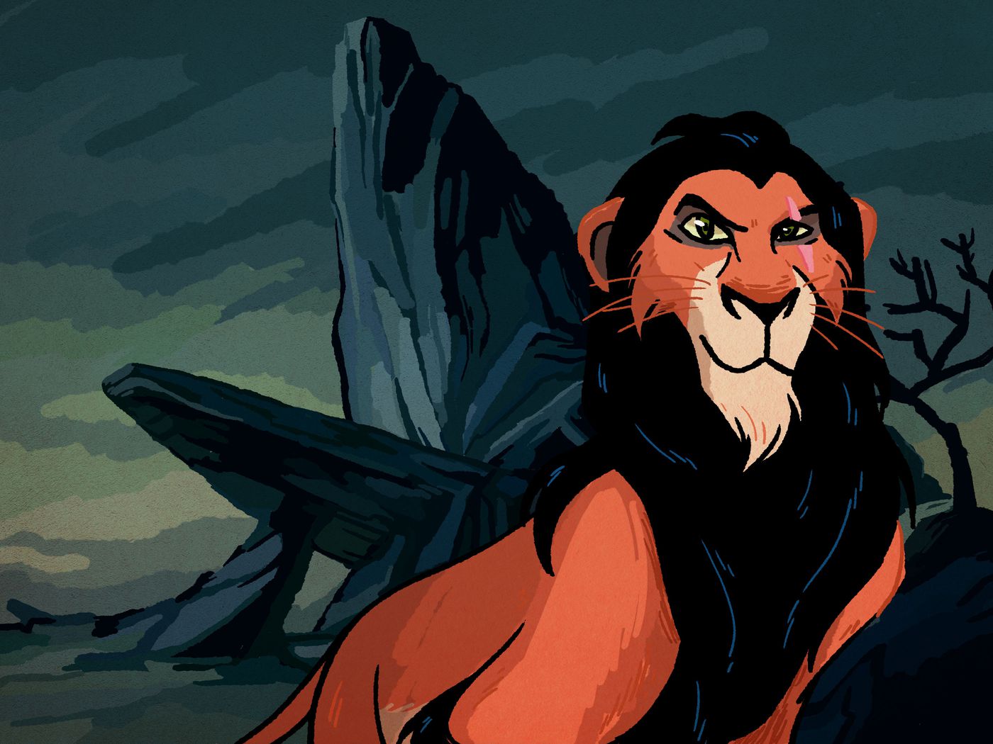 Detail Pictures Of Scar Lion King Nomer 6