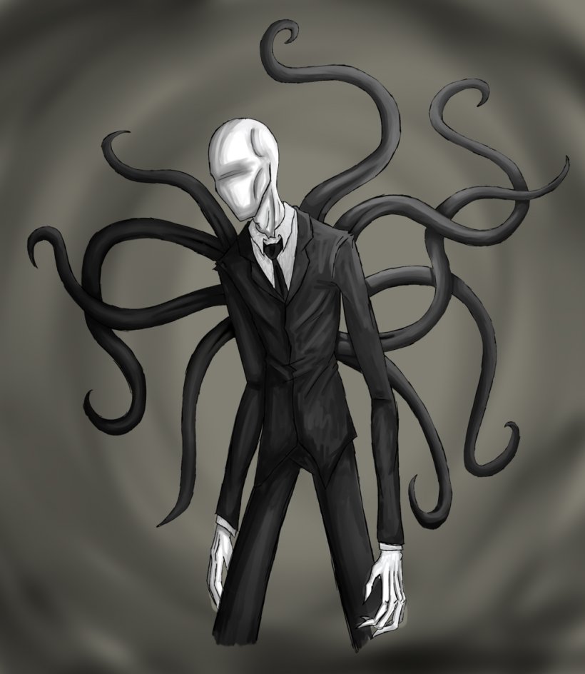 Detail Pictures Of Slender Man Drawings Nomer 16