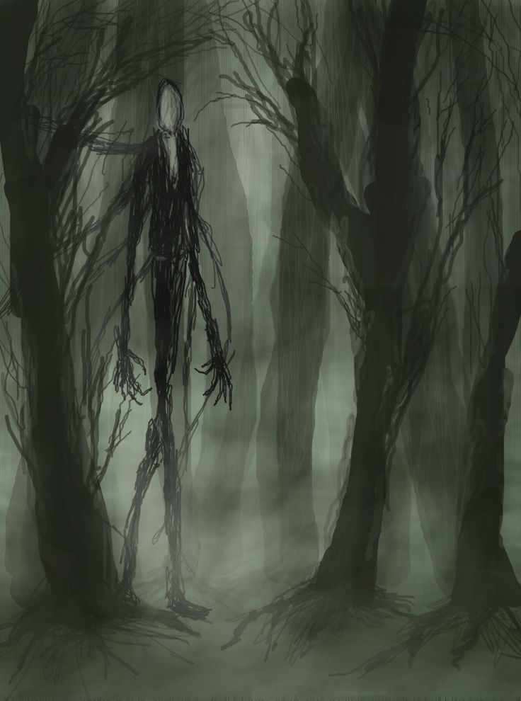 Detail Pictures Of Slender Man Drawings Nomer 35