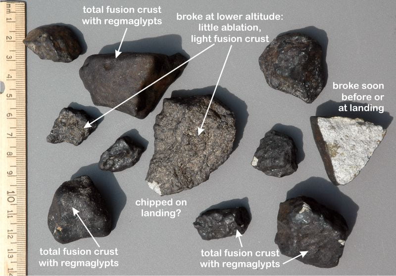 Detail Pictures Of Small Meteorites Nomer 5