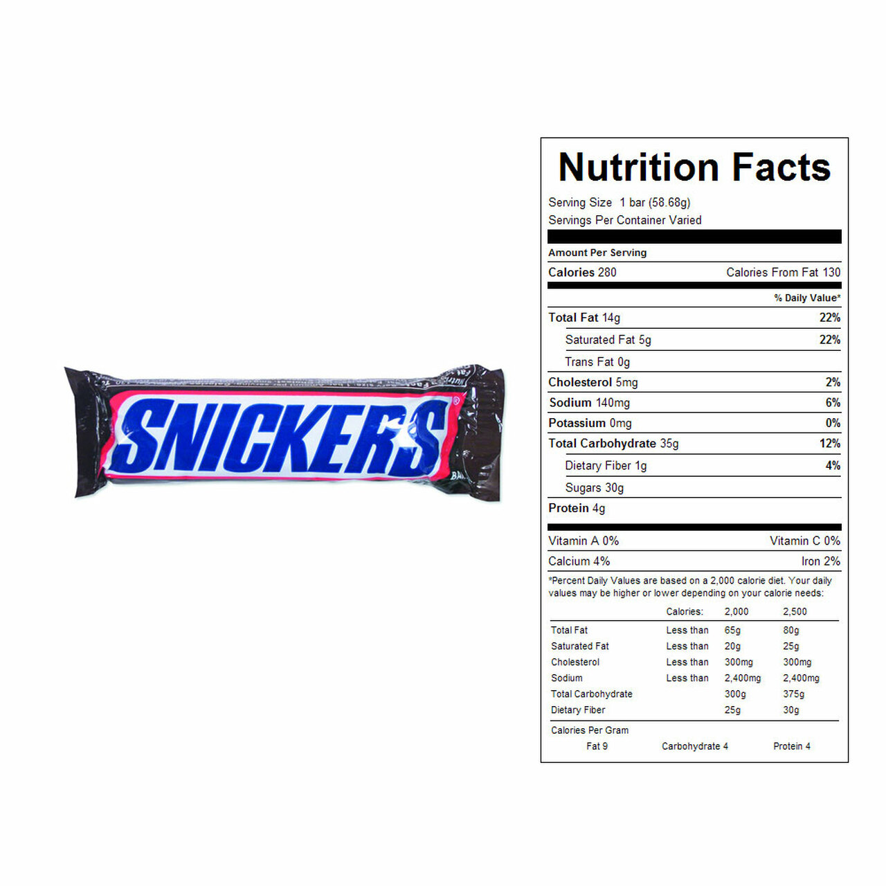 Detail Pictures Of Snickers Candy Bar Nomer 28