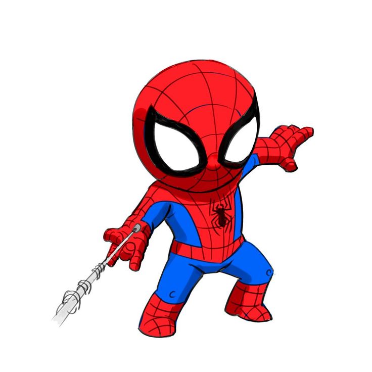 Detail Pictures Of Spider Man Cartoon Nomer 8