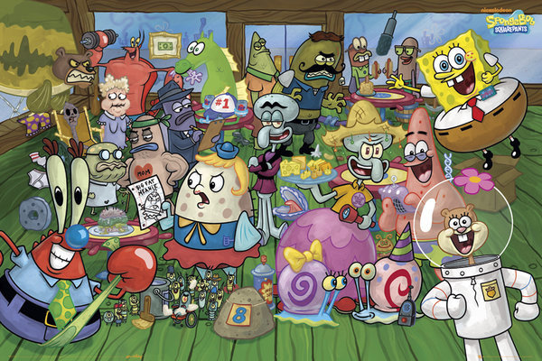 Detail Pictures Of Spongebob Characters Nomer 53