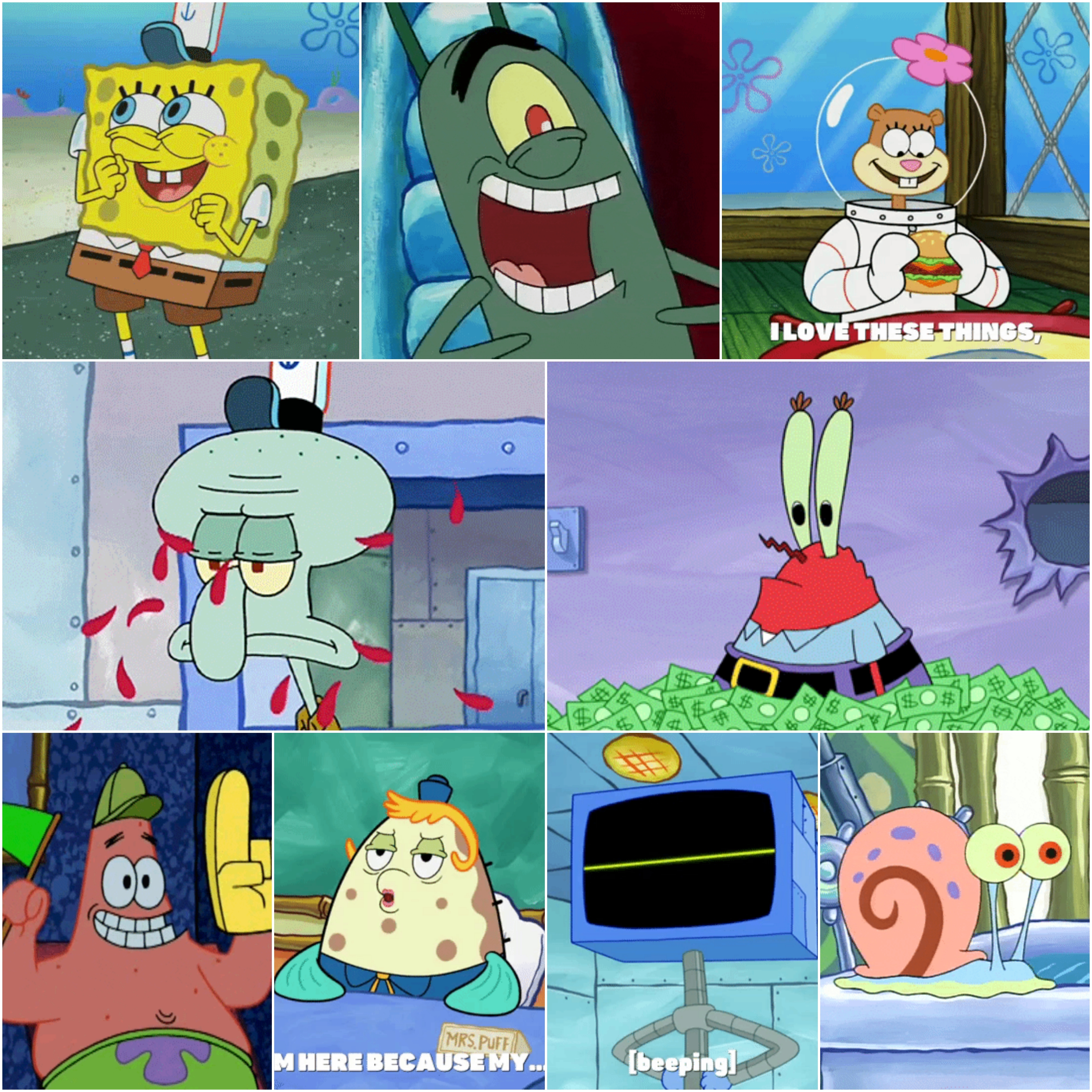 Detail Pictures Of Spongebob Characters Nomer 54