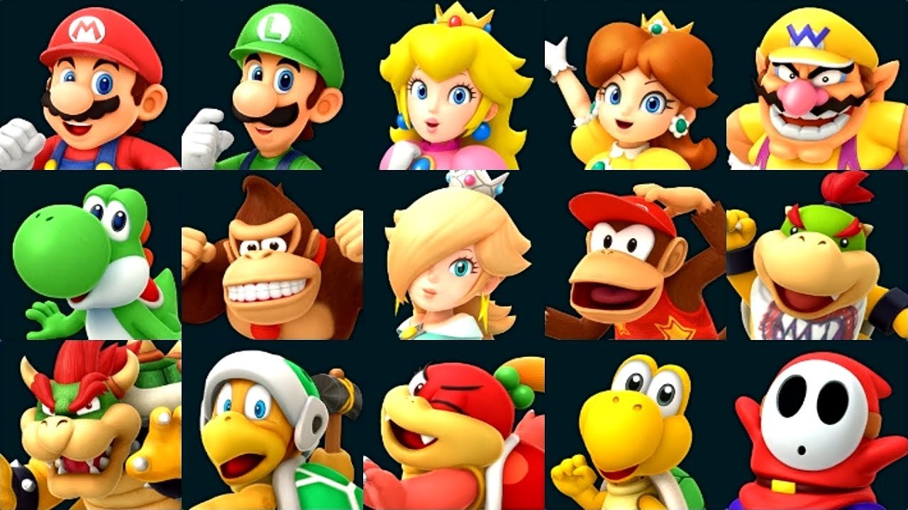 Detail Pictures Of Super Mario Characters Nomer 18
