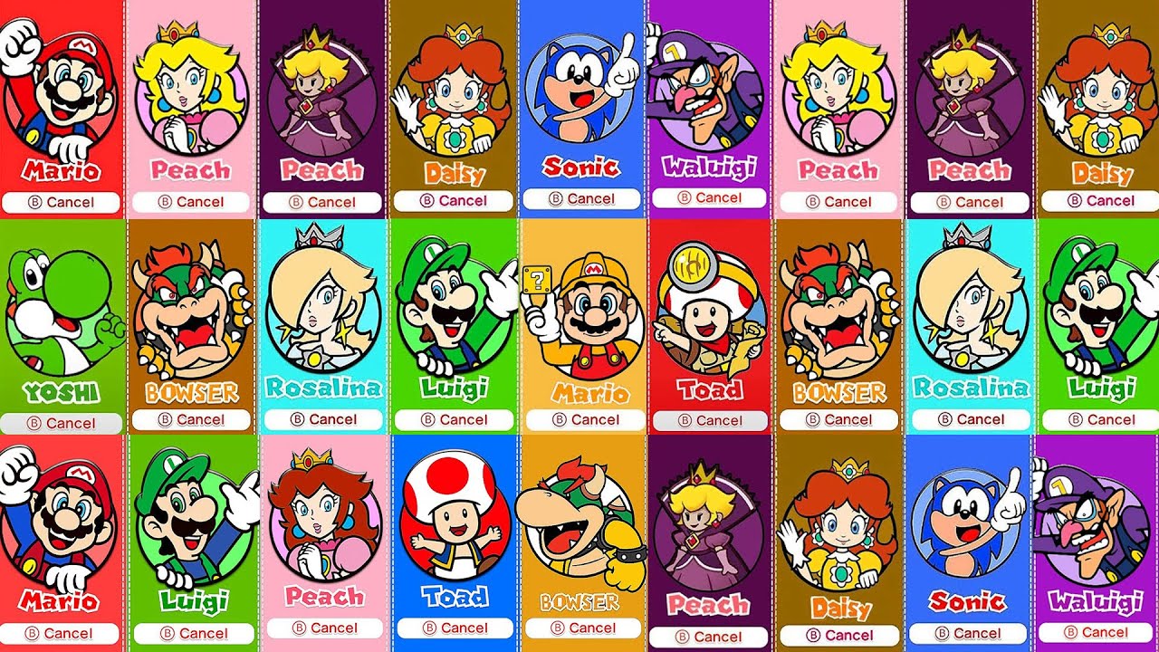 Detail Pictures Of Super Mario Characters Nomer 53