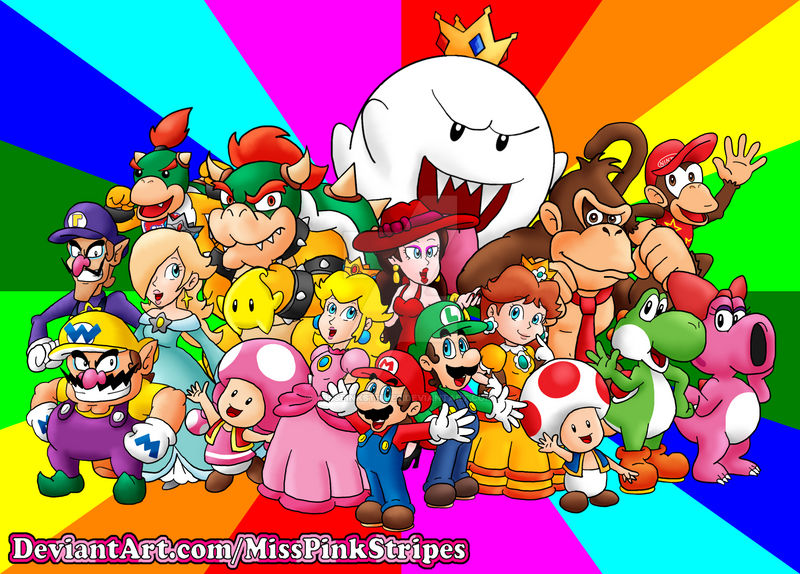 Detail Pictures Of Super Mario Characters Nomer 57