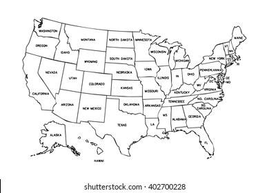 Detail Pictures Of The 50 States Map Nomer 37