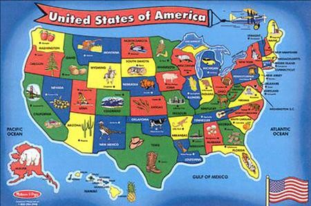 Detail Pictures Of The 50 States Map Nomer 40