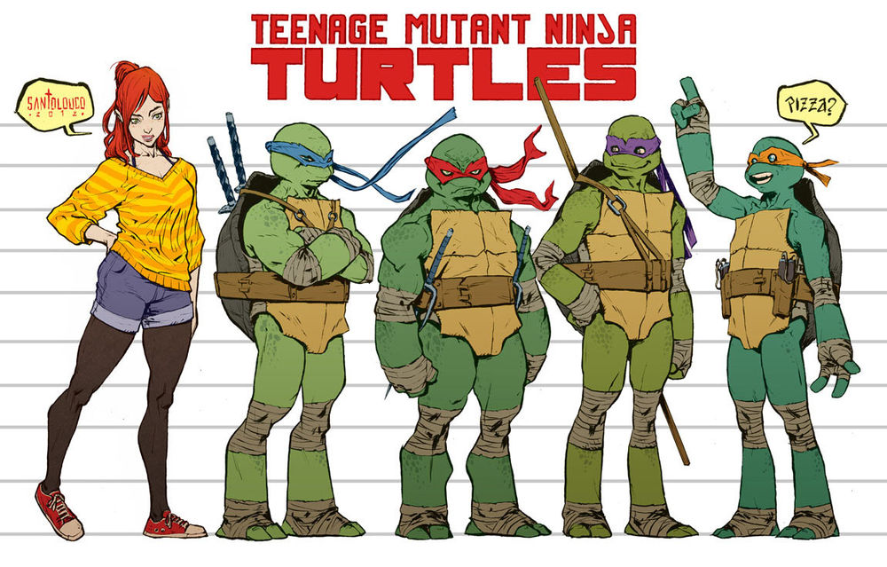 Detail Pictures Of Tmnt Characters Nomer 2