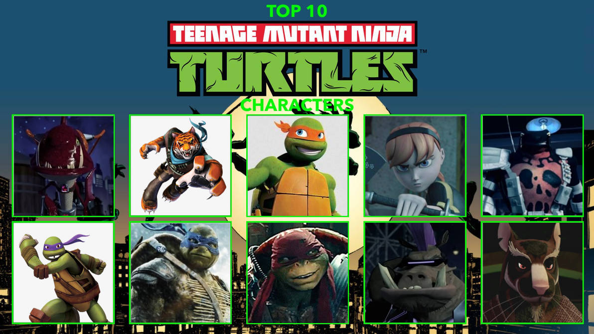 Detail Pictures Of Tmnt Characters Nomer 29