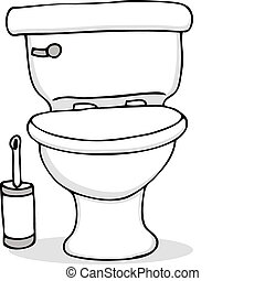 Detail Pictures Of Toilets Clipart Nomer 21