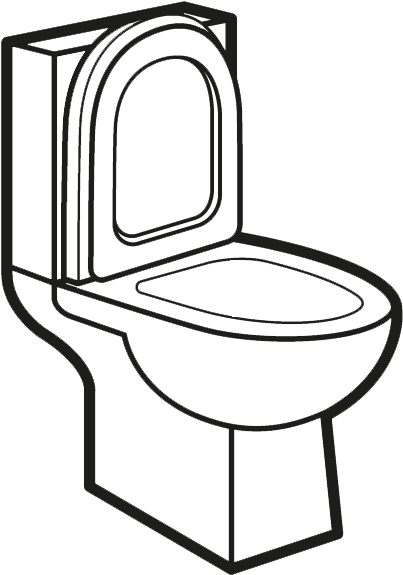 Detail Pictures Of Toilets Clipart Nomer 23