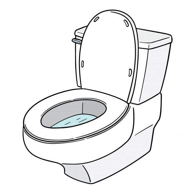 Detail Pictures Of Toilets Clipart Nomer 24