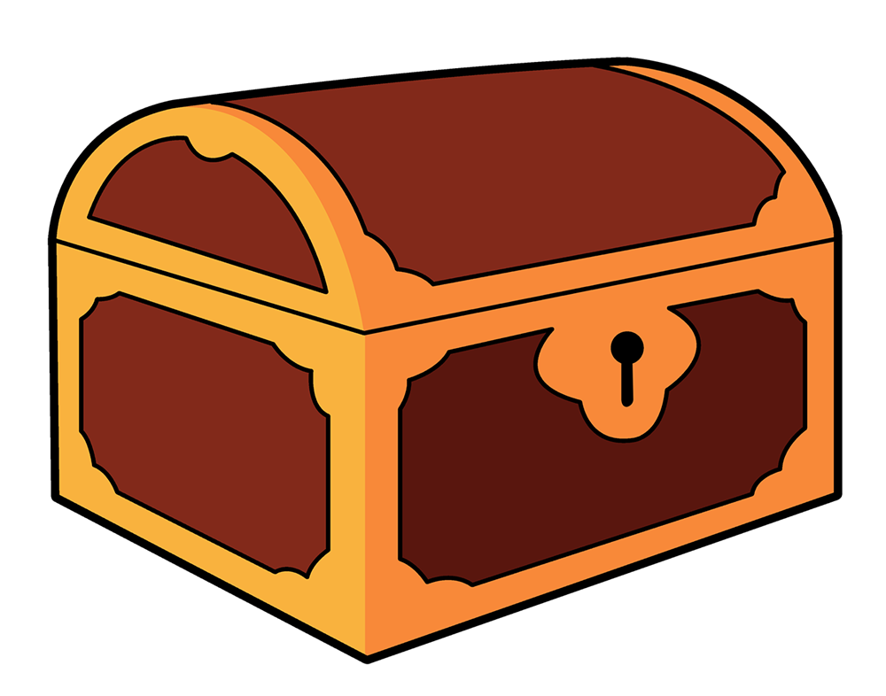 Detail Pictures Of Treasure Chests Clip Art Nomer 10