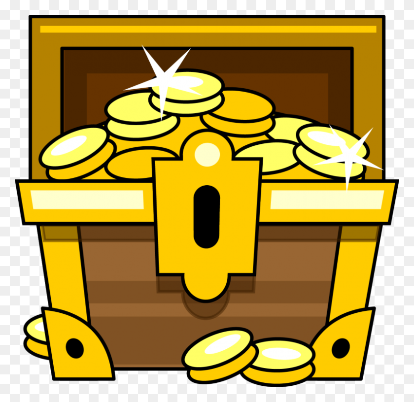 Detail Pictures Of Treasure Chests Clip Art Nomer 15