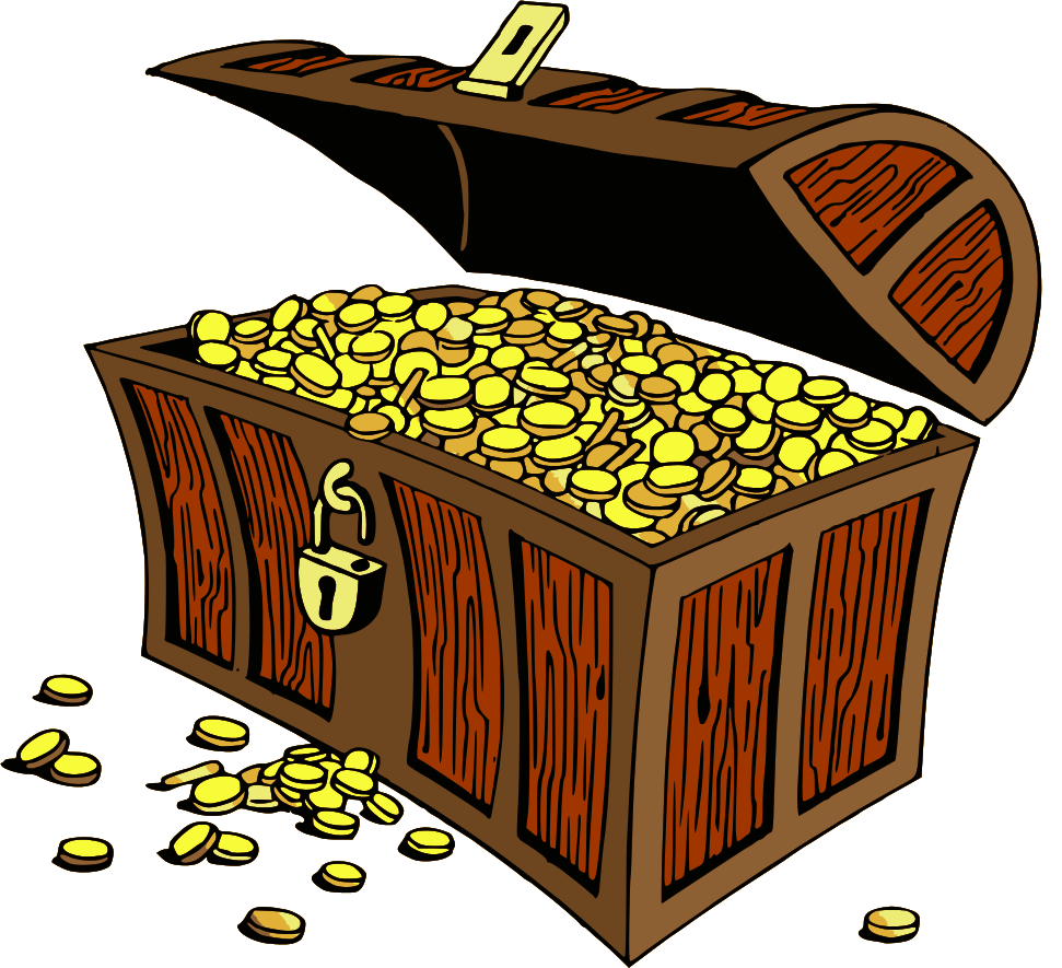 Detail Pictures Of Treasure Chests Clip Art Nomer 19