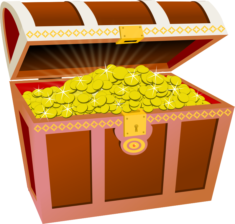 Detail Pictures Of Treasure Chests Clip Art Nomer 21