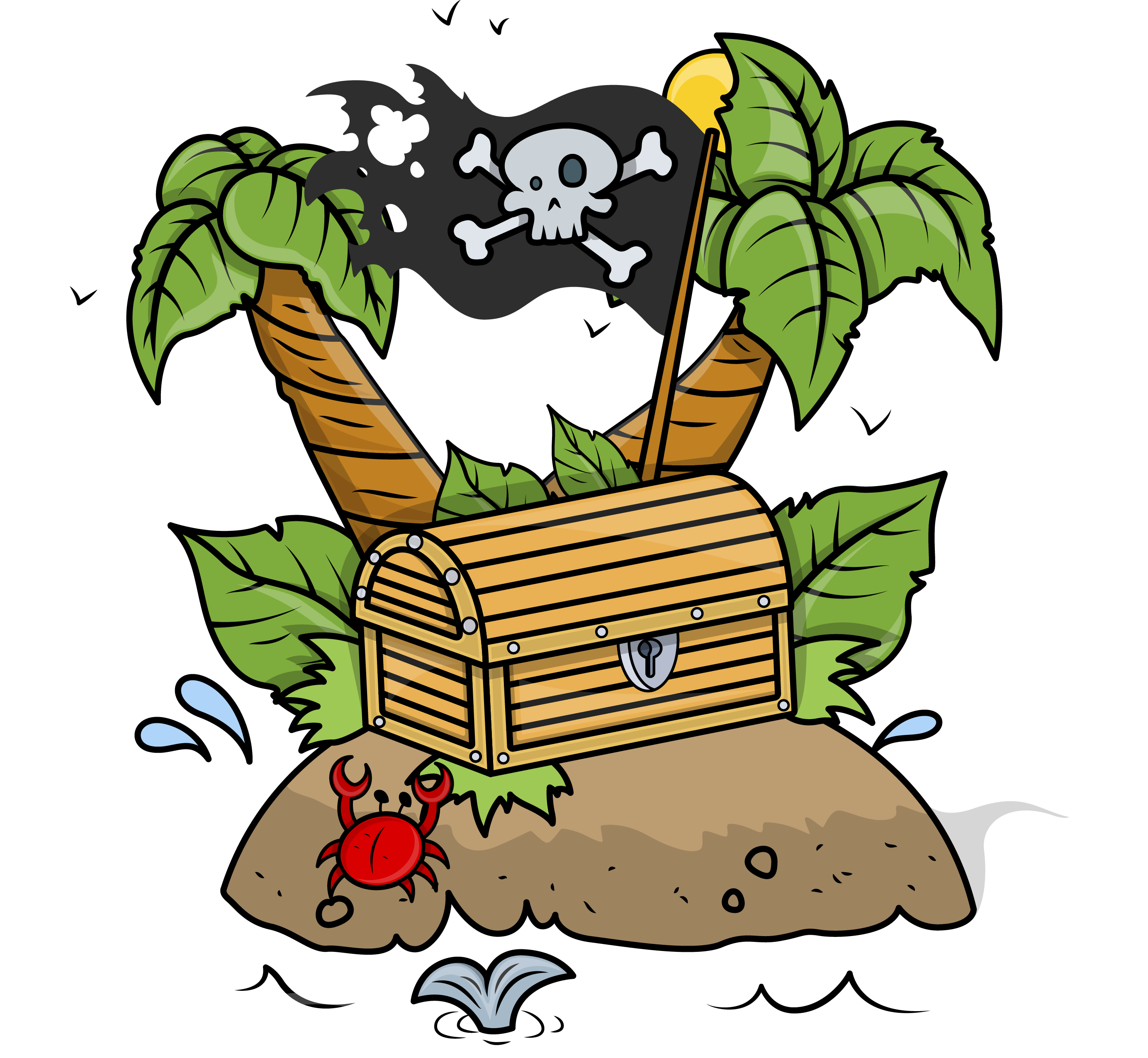 Detail Pictures Of Treasure Chests Clip Art Nomer 30
